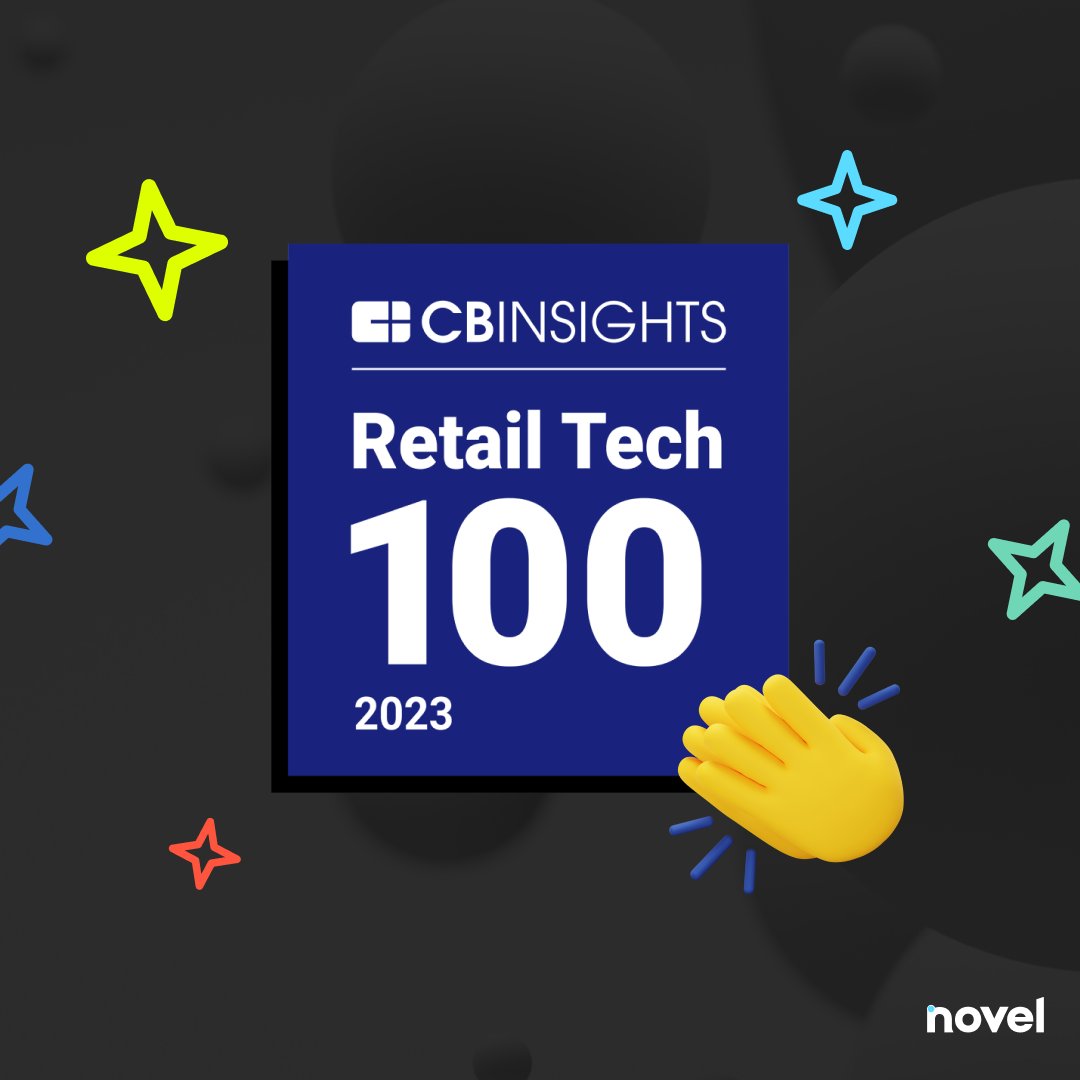 novel_commerce's tweet photo. we won an award and it’s pretty 😎

stoked to share that we’ve been named to the 2023 @CBinsights #RetailTech100 alongside our friends at @AlloyAutomation @EcoCart_io @gorgiasio and @PostscriptIO!

thanks! https://t.co/rfME37satR https://t.co/S3Zp4a6OXT