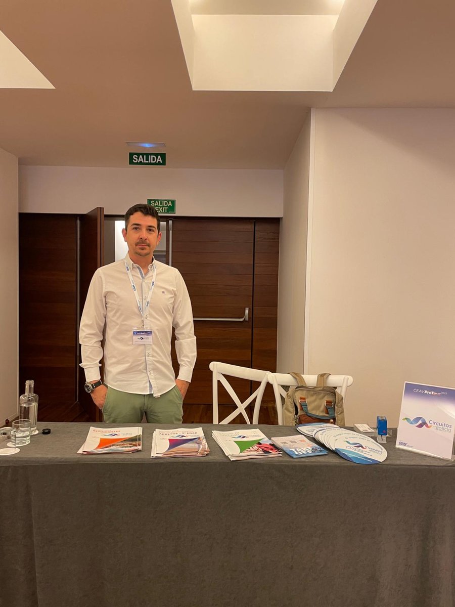 Qwaytravel's tweet photo. Ya tenemos todo preparado para el workshop de esta tarde en el #iberostargrandmencey organizado por @CEAV_AAVV y @ACAVyT__ .
#circuitosgaliciaviajes #mayoristadeviajes #agenciadeviajes #ceav #ceavprotour2023 #ceavprotour #ACAVyT #tenerife https://t.co/3SiSMISLFy