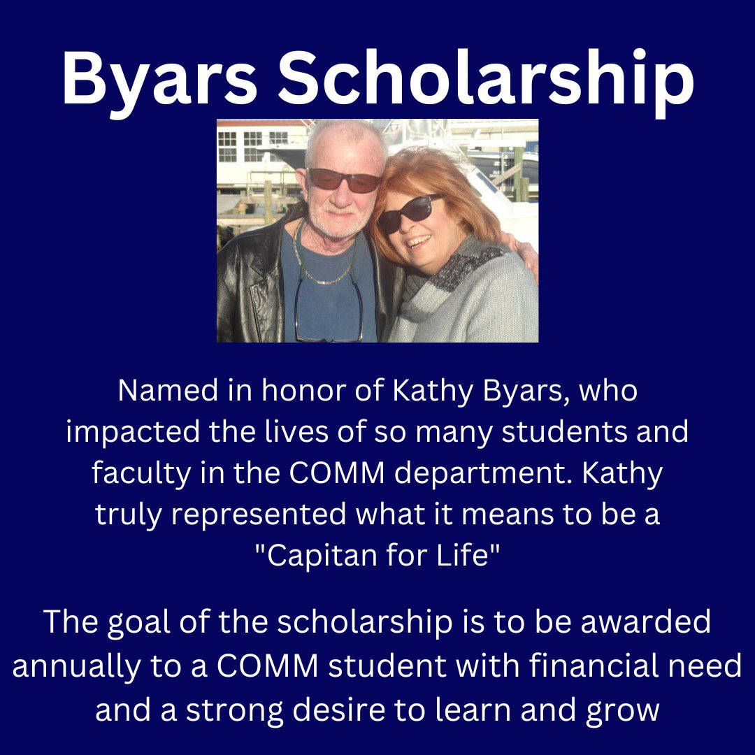 CNUComm's tweet photo. It is CNU Day!

Support our captains in COMM. Donate to the Byatt Scholarship for students! #CNUday #CNUcaptains #COMMnerd https://t.co/TRkUYST0Oy