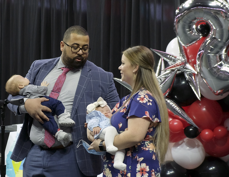 UNMCCOM's tweet photo. Getting psyched for Match Day #UNMCMatch2023! Anticipation, envelopes, maps, bubbly and babies. https://t.co/wg8dckaqCh