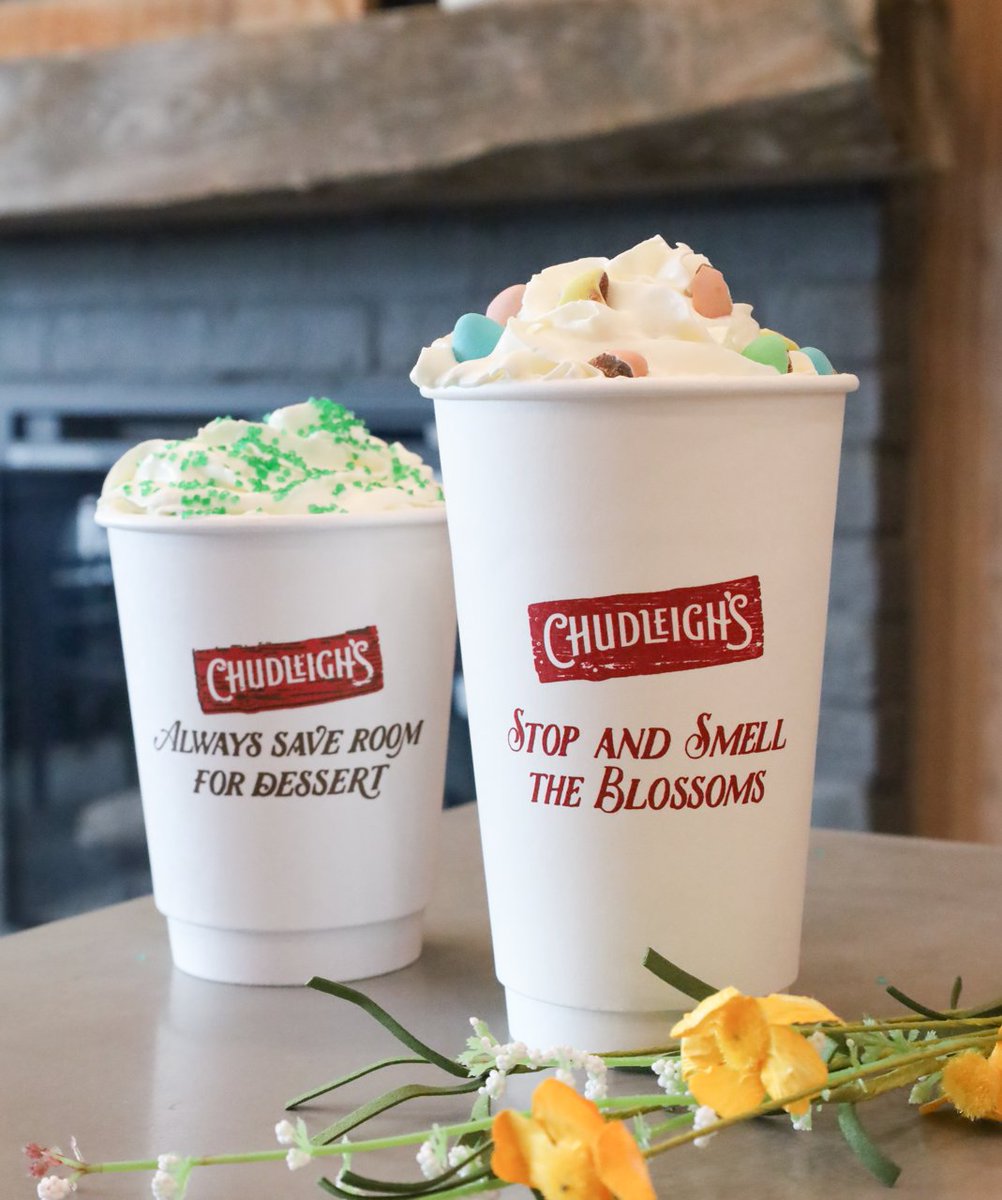 Introducing our NEW Seasonal Lattes!

Savour the sweet taste of spring with our Mini Egg Latte, made with vanilla syrup and hot chocolate topped with mini eggs. Or try your luck with our Irish Cream Latte, only available until March 17th!