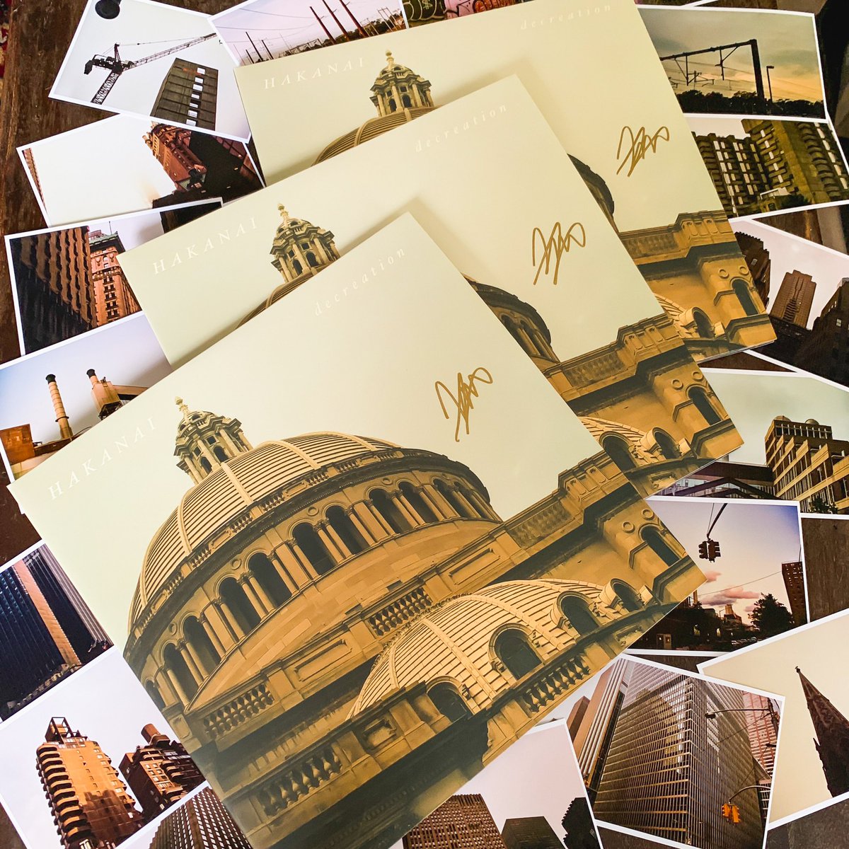 hakanaitheband's tweet image. the vinyl for our album “Decreation” has finally arrived and you can buy it if you’d like and also listen to it too. thanks :)