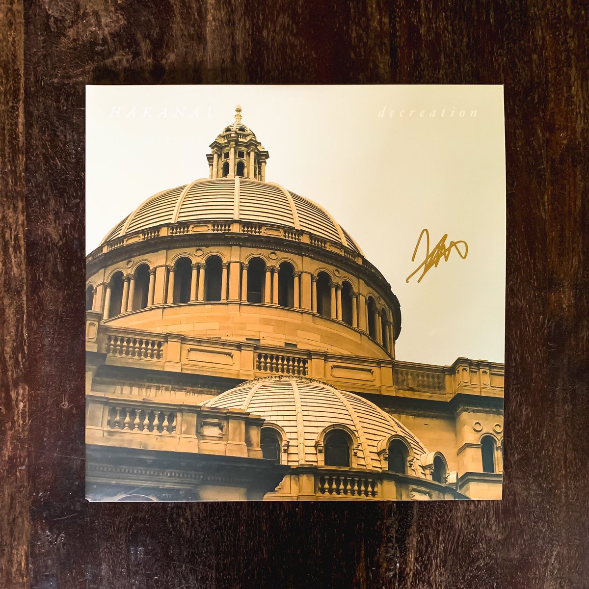 hakanaitheband's tweet image. the vinyl for our album “Decreation” has finally arrived and you can buy it if you’d like and also listen to it too. thanks :)