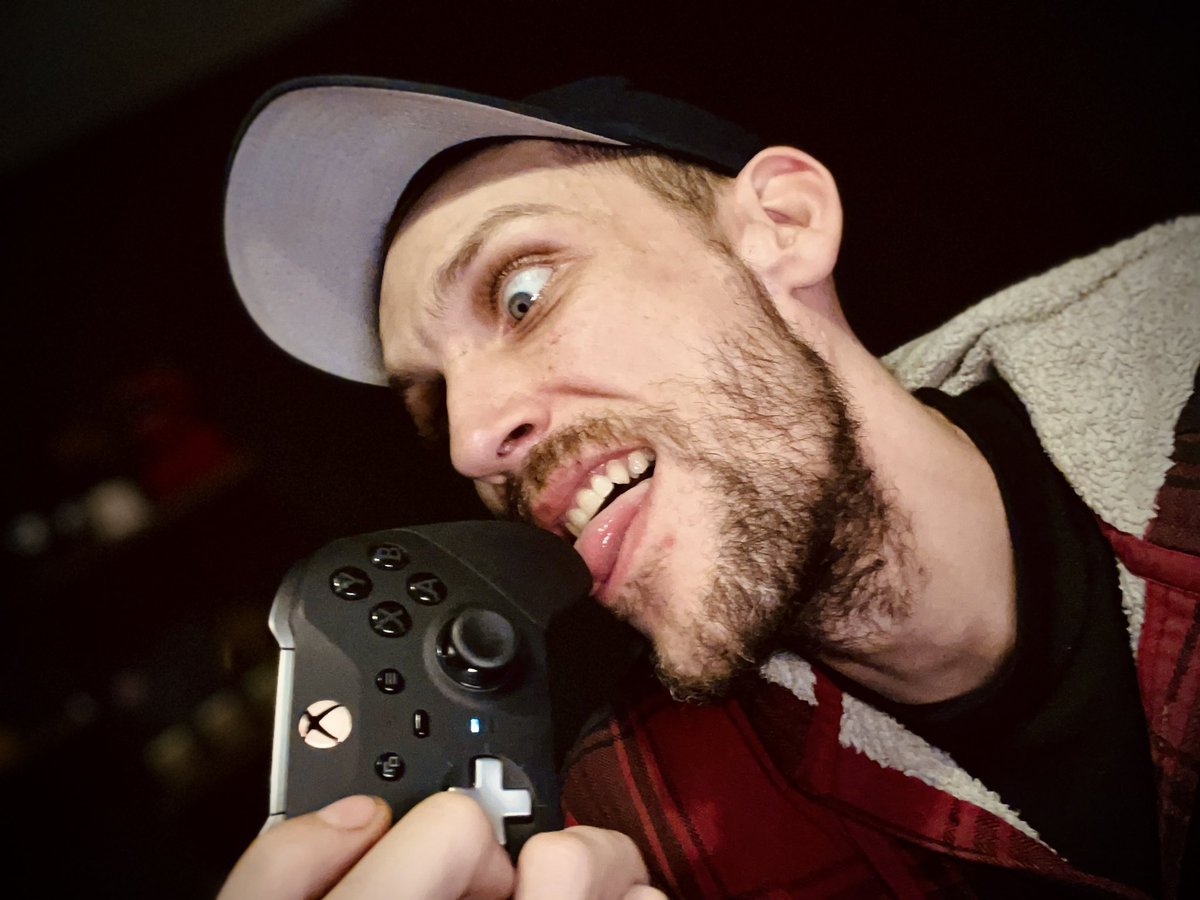 DRSADISCIPLES's tweet photo. Just got my @Xbox Elite controller back from @Microsoft and let me tell you, the reunion was ๐ฅHOT!Had to snap a quick pic of me giving it a little lick to show my appreciation. You know you're a true gamer when you start tongue-tasting your hardware. #XboxLove #LickItOrClickIt https://t.co/EivPhrxzLB