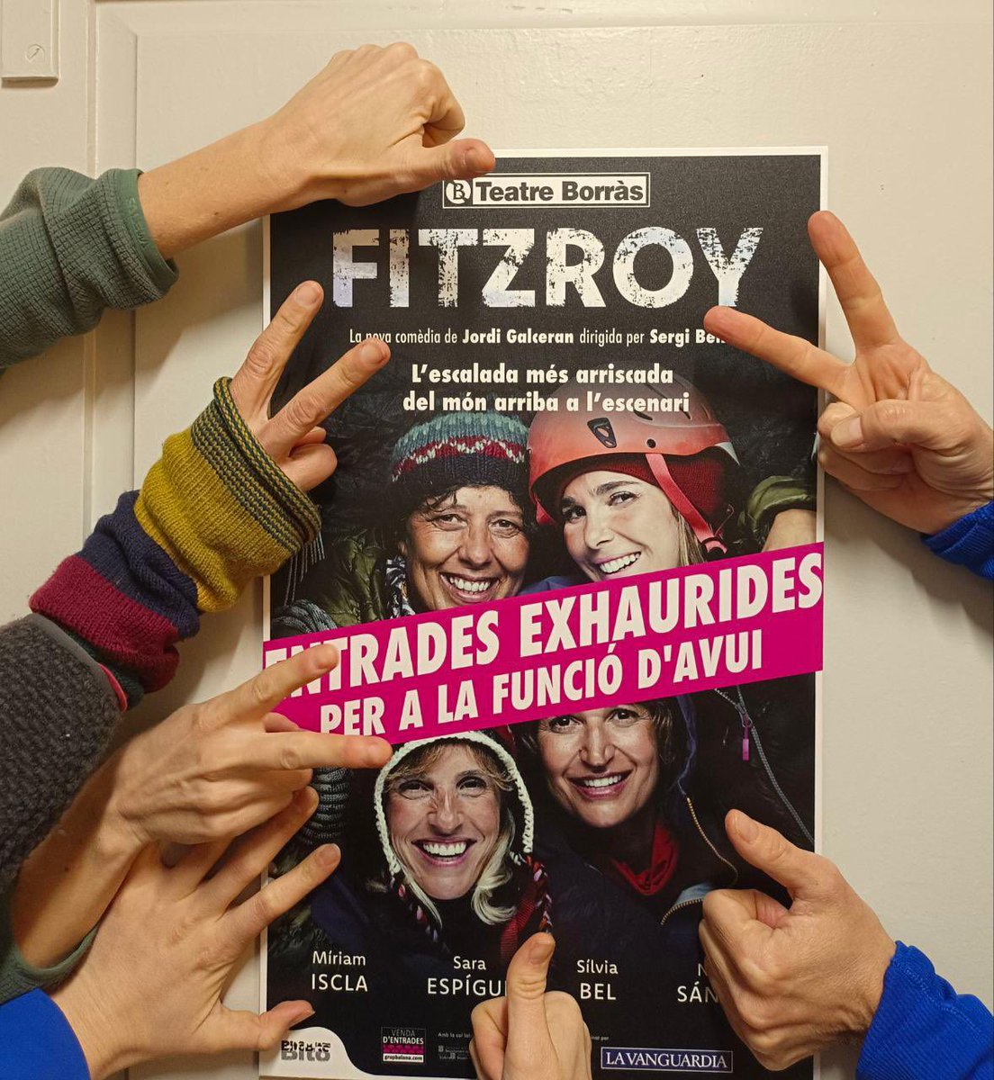 🏔️ Comencem la setmana de funcions de #FitzRoy així de bé! ❤️

🫶 Gràcies per venir!