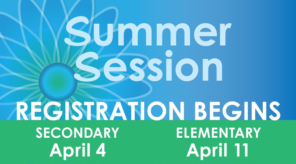 Thinking of #BurnabySchools Summer Session? There are dozens of options for elementary and secondary students, including everything from academic enrichment to trying a new skill and having fun. The brochures are available now on our website. Learn more: ow.ly/1VVI50MORWB