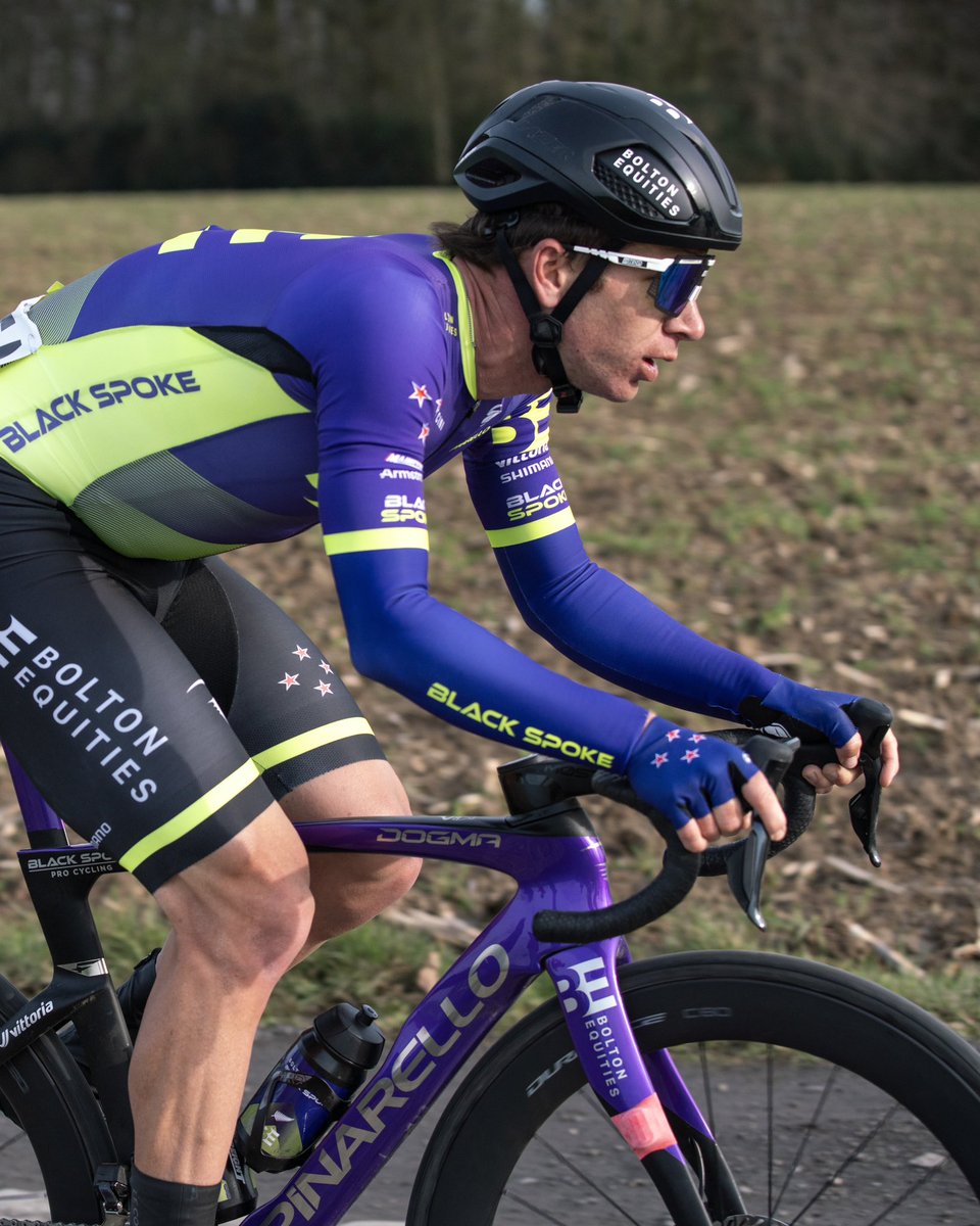 Did anyone say cobbles? 😱 

Brutal day out on Flanders’ finest roads, with Irish Road Champion Rory Townsend showing the 🇮🇪🍀 in the breakaway. #NokereKoerse

📷 <a href="/JoyceGhijs/">Joyce Jason Ghijs</a> 

#BoltonEquities #BlackSpokeNZ #CyclingNewZealand #cyclinginflanders