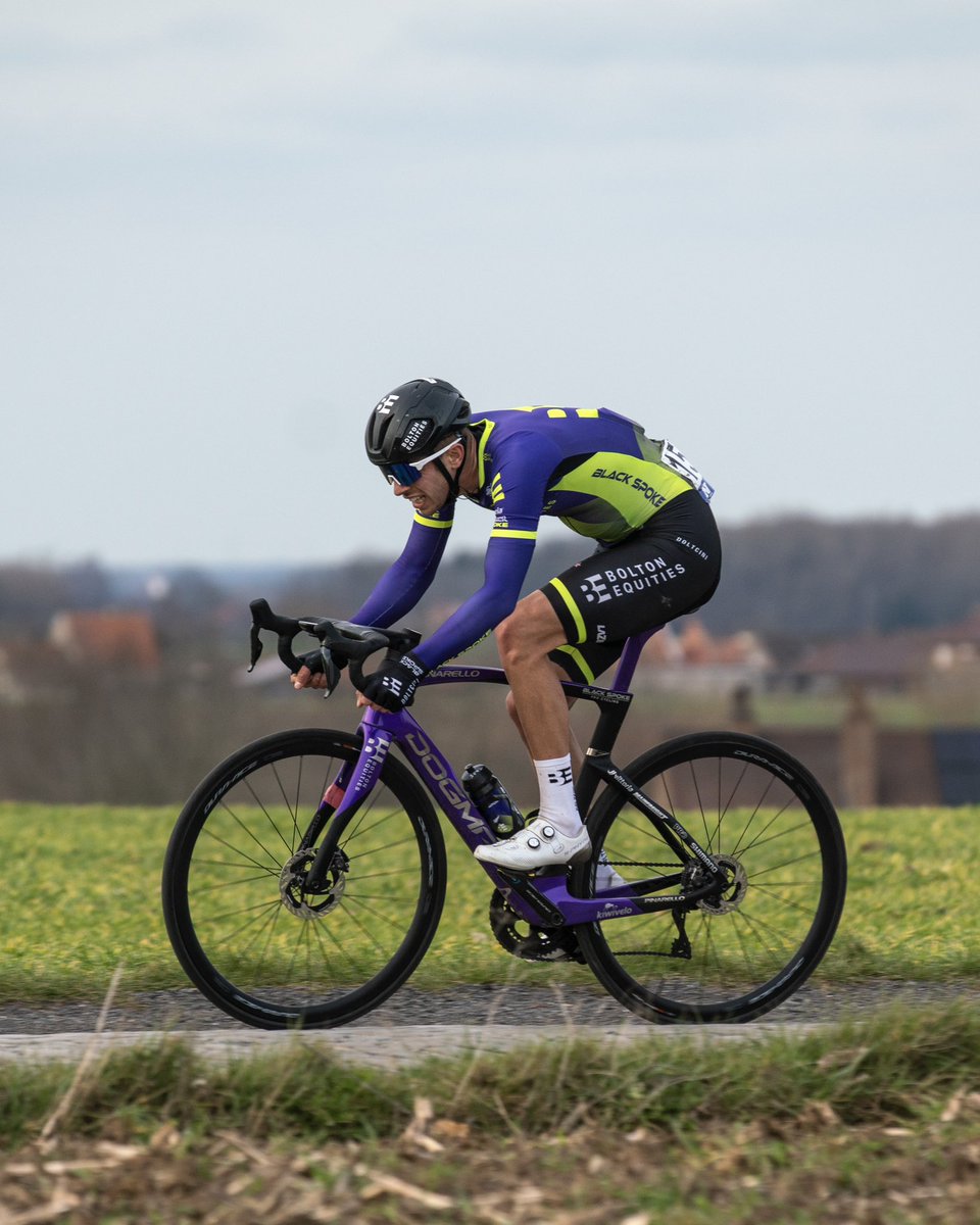 BlackSpokeNZ's tweet photo. Did anyone say cobbles? 😱 

Brutal day out on Flanders’ finest roads, with Irish Road Champion Rory Townsend showing the 🇮🇪🍀 in the breakaway. #NokereKoerse

📷 @JoyceGhijs 

#BoltonEquities #BlackSpokeNZ #CyclingNewZealand #cyclinginflanders https://t.co/lGtO4cMPFJ