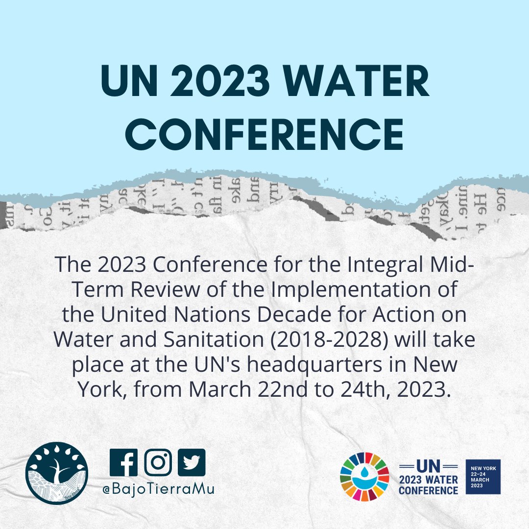 💧🤔 What is the UN Water Conference?
What will happen and why is it important? 🧵 #UNWater #WaterConference2023 #WaterAction