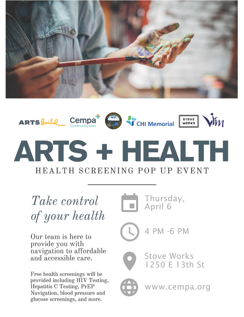 vimchatt's tweet image. We love to partner and collaborate with the shared goal to build a healthier and stronger community together!  To participate in the April 6 Arts + Health event register @ forms.gle/U6FeCyERfxX97L…