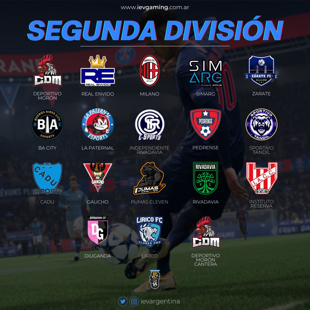 ¡Segunda también puso marcha! 🎮

Estos son los 18 equipos que ayer, arrancaron el camino hacia el ascenso a la máxima categoría.
