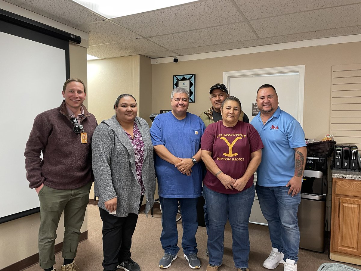 SCE_AaronT's tweet photo. Thank you Timbisha Shoshone for a great meeting this morning!! We appreciate the feedback and your kind attention as we talked through many programs and services SCE provides your tribal residents. We look forward to following up on many questions you have! #EdisonCares https://t.co/o2DG4Zz8t9