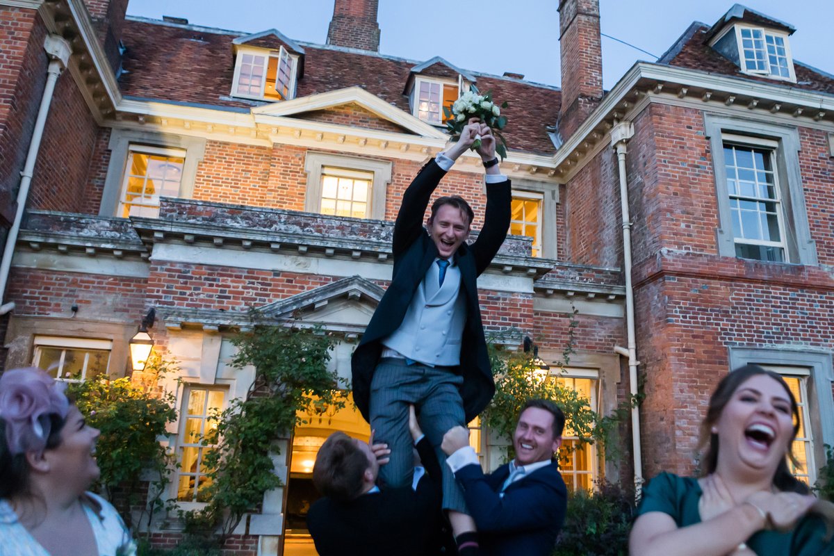 When all that rugby training pays off!

Weddings with Exclusive Collection - explore here bit.ly/3LYC6Sc

#weddings #weddingvenues #weddingvenue #sayido #weddinginspo #weddingfun #lainstonhouse #winchester #hampshire #exclusivecollection 

( 📷 <a href="/BURLISONphoto/">BURLISON Photography</a>)