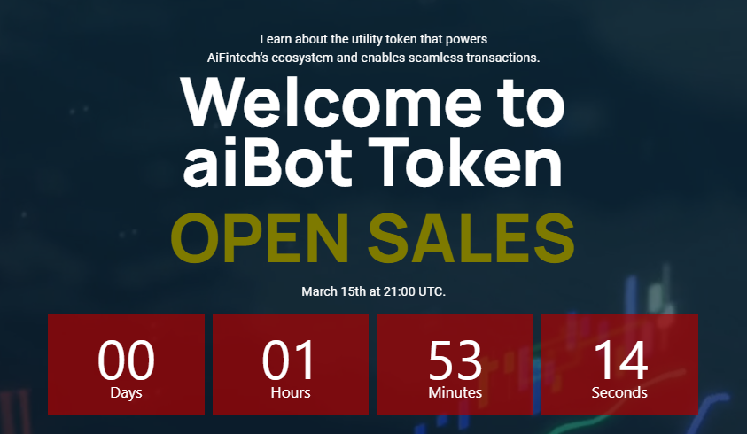 Aifintech_io's tweet photo. It's finally here! The day we've all been waiting for! AibotToken is officially live and ready for you to buy and stake! Join us in the exciting world of AI-powered trading! #AibotToken #live #AItrading https://t.co/oCZIpNRzVw