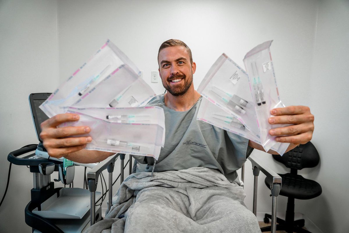 Ben Garland (@bengarland63) on Twitter photo The grind of the NFL takes years off of your joints. Stem cells repair the damaged areas in your body and add those years back. 22 injections for 11 years in the league. <a href="/bioXcellerator/">bioXcellerator</a> uses ultrasound to guide the needle to the exact areas that have the most damage. #stemcells The grind of the NFL takes years off of your joints. Stem cells repair the damaged areas in your body and add those years back. 22 injections for 11 years in the league. <a href="/bioXcellerator/">bioXcellerator</a> uses ultrasound to guide the needle to the exact areas that have the most damage. #stemcells
