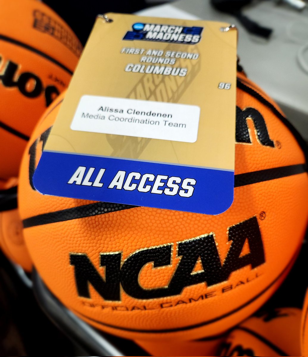 AlissaC's tweet image. Getting back to my roots this week at the #NCAATournament in Columbus.