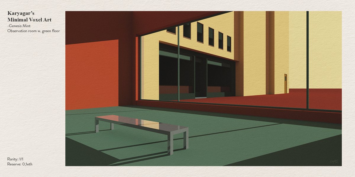 My 1/1 Genesis artwork is live on <a href="/foundation/">Foundation 🌐</a> 
Links and Info below 👇

Reserve: 0.1eth