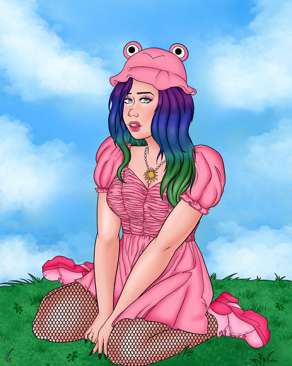 Cyclxps2's tweet photo. A few commissions i did last year ! 
Tags 🏷 
#art #artwork #digitalart #procreate #genz #pinup #AnimeArt #animegirl #colorhair #altgirl #pastlegoth #goth #moon #nightsky #sittingpose #makeup #CommissionedArt #halfbody #fullbody https://t.co/iF06poVbrd