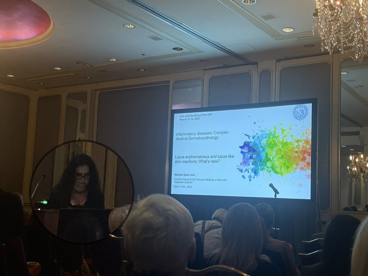 Silvija Gottesman MD (@sgottesmanmd) on Twitter photo Complex medical Dermatopathology presented by the one and only Dra. <a href="/MarcelaSaebL/">Marcelasaeblima.</a> at #ISDP2023 <a href="/IntSocDermpath/">Int Soc Dermpath</a>! #dermpath Complex medical Dermatopathology presented by the one and only Dra. <a href="/MarcelaSaebL/">Marcelasaeblima.</a> at #ISDP2023 <a href="/IntSocDermpath/">Int Soc Dermpath</a>! #dermpath
