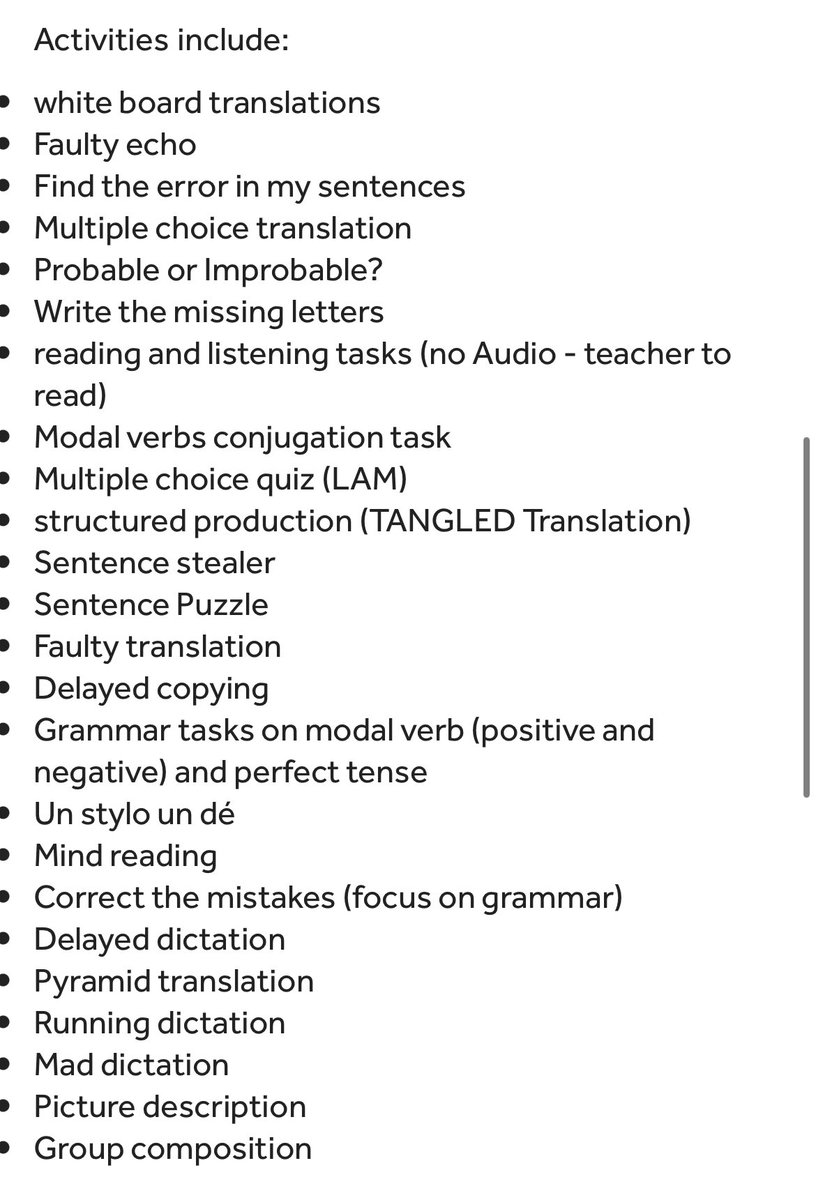 NC_Languages's tweet photo. New GCSE full EPI units (applying the MARS EARS framework from @gianfrancocont9) uploaded to my TES account. The latest one is 78 slides of EPI activities, and more topics will soon be added! (TES link in my bio). Preview below! https://t.co/hjVqDcMjn5