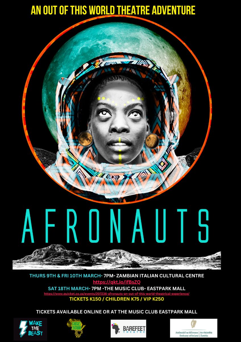 Circus Zambia (@circuszambia1) on Twitter photo Catch the live stream of AFRONAUTS on the 18th of March by using this link eventbrite.co.Uk/e/559043503167
#jointhemission #afronauts <a href="/CircusZambia1/">Circus Zambia</a> <a href="/BarefeetTheatre/">Barefeet Theatre</a> <a href="/Wakethe_beast/">Wake The Beast</a> Catch the live stream of AFRONAUTS on the 18th of March by using this link eventbrite.co.Uk/e/559043503167
#jointhemission #afronauts <a href="/CircusZambia1/">Circus Zambia</a> <a href="/BarefeetTheatre/">Barefeet Theatre</a> <a href="/Wakethe_beast/">Wake The Beast</a>