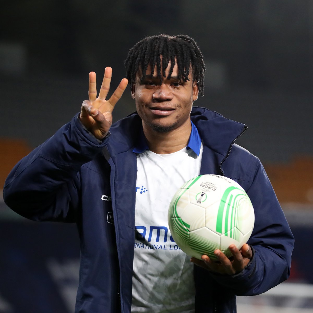 The youngest hat-trick scorer in the Europa Conference League. Gift Orban. ✨

<a href="/KAAGent/">KAA Gent</a> || #UECL