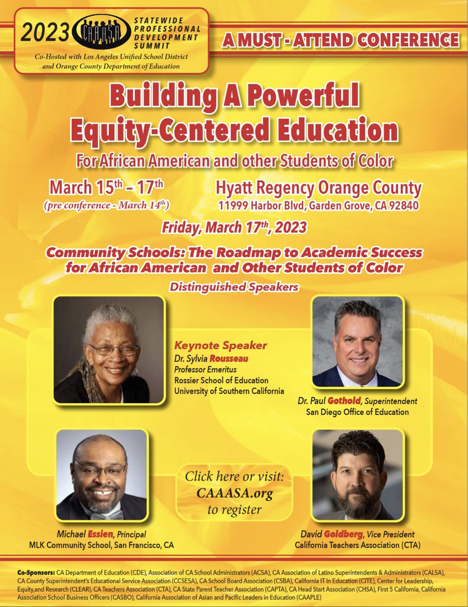 Anybody going to the CAAASA Conference? I'm looking to link up and chat.