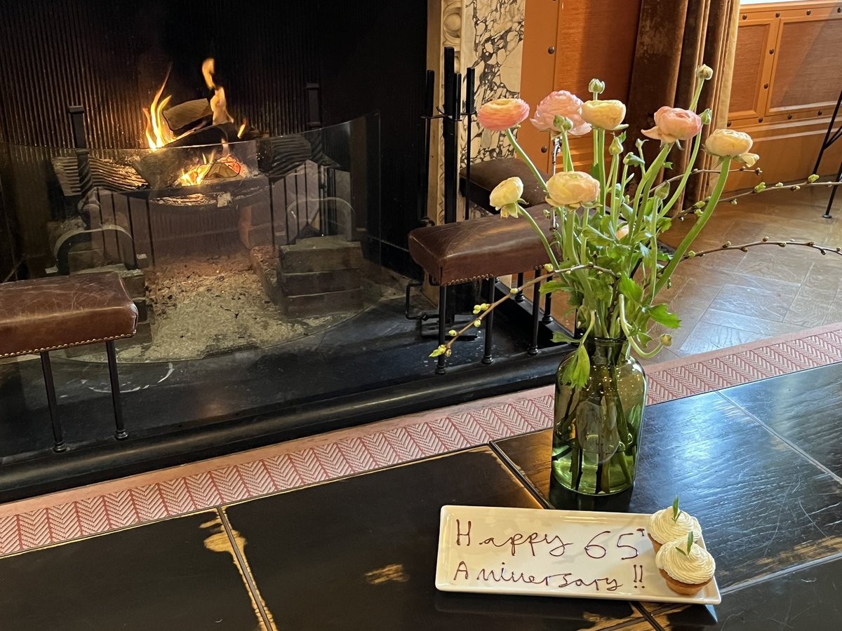 Mum and Dad have been married 65 years today what an achievement to celebrate!
Which we did <a href="/limewoodhotel/">Lime Wood & Herb House</a> they looked after us so well which we really appreciated even more so after a rough few days 💔 

#anniversary 
#65years
#BlueSapphire