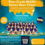 Photo by Honey Bear Cheer & Blue Diamond Dance (@BCMSCheer_Dance)
