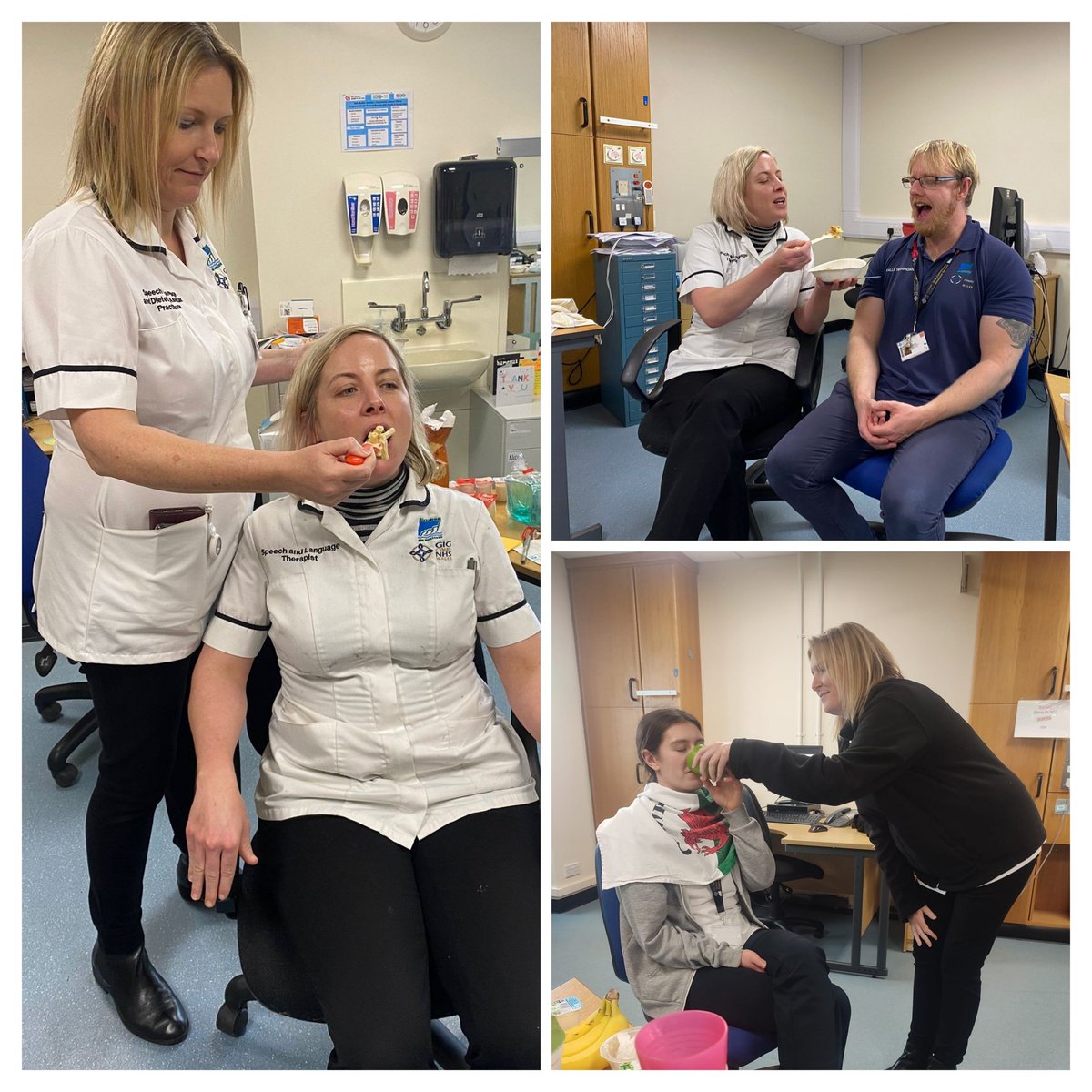 "Communication no matter how small makes a huge difference" key message today from a participant in "Assist Aware " in <a href="/VCRService/">Vale Community Resource Service</a> #SwallowAware2023 <a href="/a_petrie/">Abby Petrie</a> <a href="/NerysHall/">Nerys Williams</a> <a href="/RCSLT/">RCSLT 💙</a> <a href="/RCSLTWales/">RCSLT Wales</a>