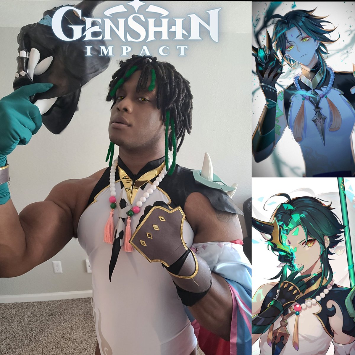 Finally jumped on the Genshin Impact train with this Xiao cosplay!
#newcosplay #cosplaytransition #genshinimpact #genshinimpactcosplay #xiao #xiaocosplay #xiaogenshinimpact #blerdandpowerful #blerd #blackcosplayer #trend #fyp #supportblackcosplayers