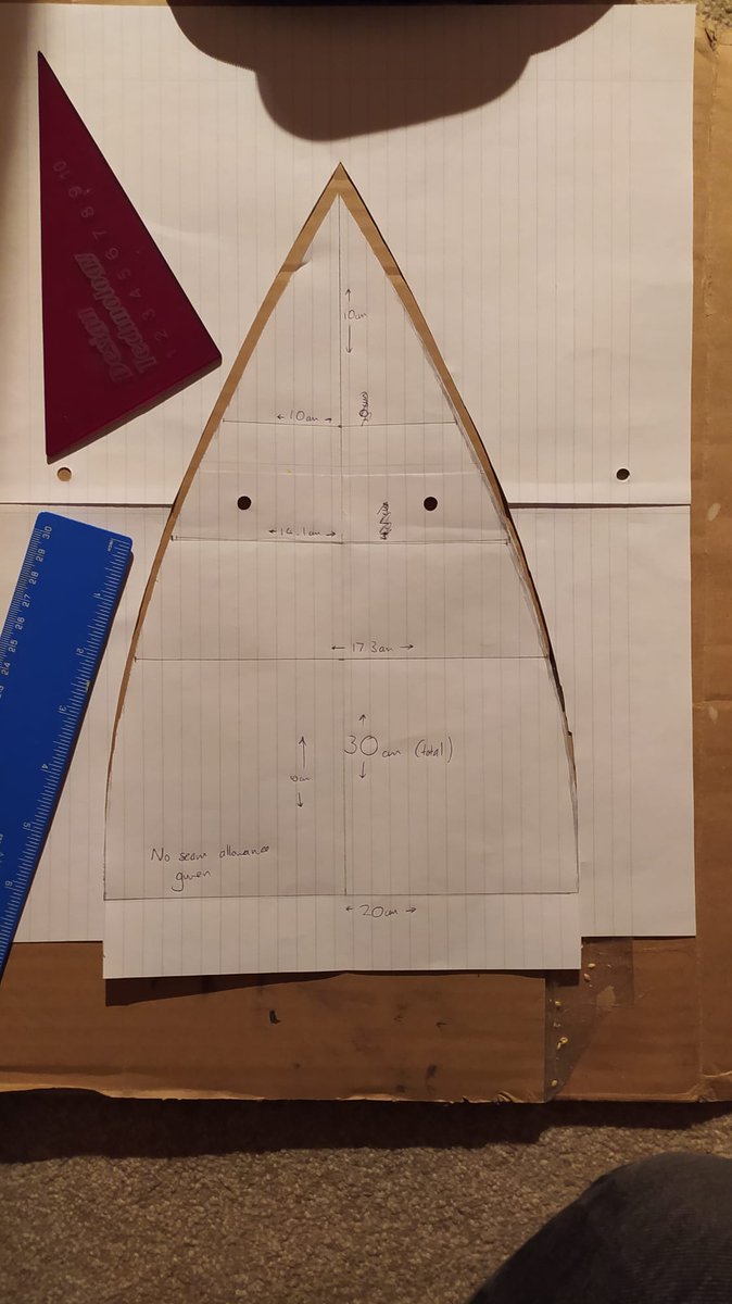 TeamRed_CanSat's tweet photo. January 2023

New hemispherical parachute design in progress... we are hoping this will increase the speed of the can. https://t.co/eyDlvfJVAa