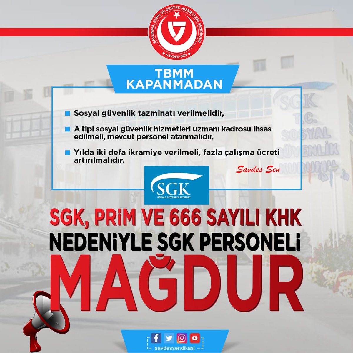 YusraMuaz's tweet photo. 666 sayılı KHK ile kaybolan hakları verilmeli #SGKPersoneli Adalet bekliyor @vedatbilgn @Akparti @akpartiistanbul @AKPartiTBMMGrup @MhpTbmmGrubu @MHP_Bilgi https://t.co/wL3kpE7EBs