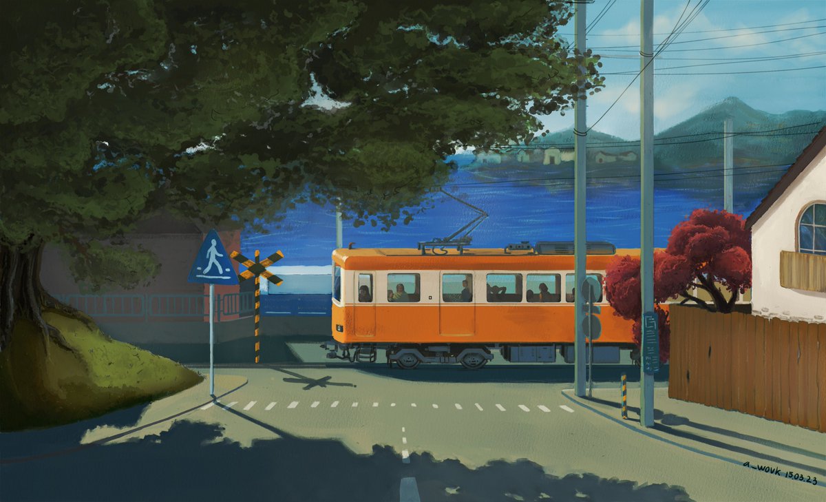 перший малюнок оточення, який я робила взагалі колись, може піде до візуальної новели, а може ні
дуже задоволена результатом👁️
#украрт