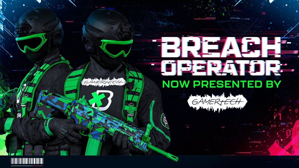 BostonBreach's tweet photo. HUGE W @MASGamerTech! To celebrate our new in-game operator sponsor, we're giving away 5 Breach Team Packs.

To Enter: 
Follow @MASGamerTech 
Follow @BostonBreach
RT This Post https://t.co/HB79xtGn8m