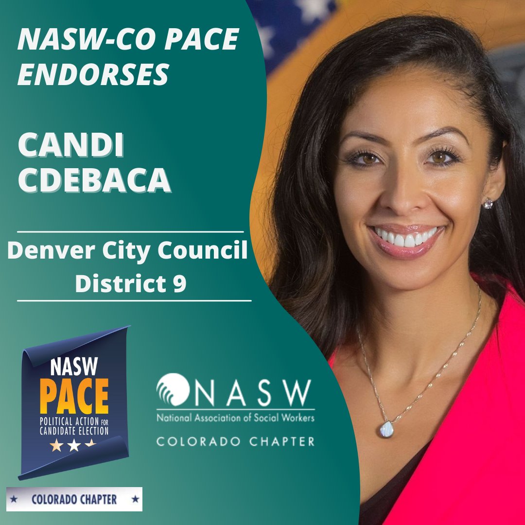 CandiCdeBacaD9's tweet photo. NEW: As a social worker, I truly appreciate this endorsement from @NASWCO (National Association of Social Workers) and will do my best to make all social workers proud! Social work DOES break barriers #SWMonth2023 #SocialWorkBreaksBarriers #SocialWorkMonth #NASW https://t.co/Jlp4qLe6c1