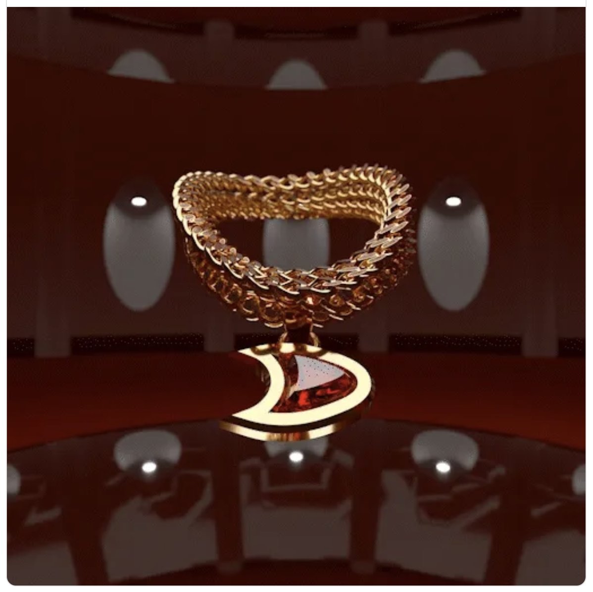 Just found this chain from <a href="/davida_xyz/">DAVIDA.XYZ</a> in my wallet ... Thanx you so much for the #Airdrop #Metaverse #Wearables #CloneX #CloneXfam