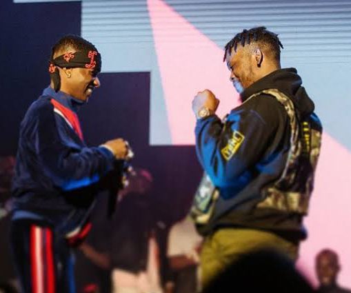 NOTJUSTOK's tweet photo. From “Omo Toh Shan” to the WORLD!! 🌍 
Happy Birthday King Baddo 👑 @Olamide https://t.co/Zj49Yf0bjA