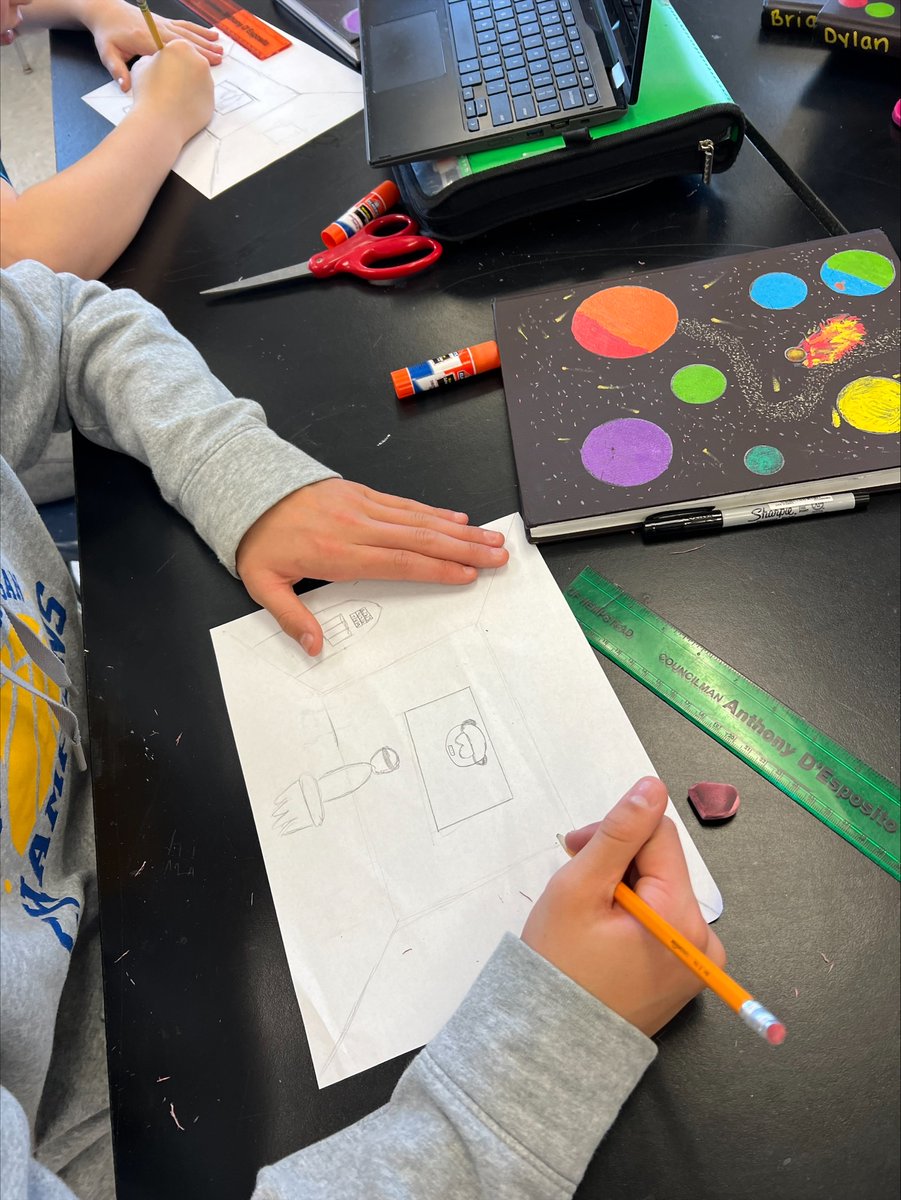 RVC_SSMS's tweet photo. Throughout this school year we have been celebrating #SSMScentennial.  While it is great to look back at the past our students are now starting to envision the classroom of the future.  Can't wait to see the finished products! https://t.co/ehla5eoTSj