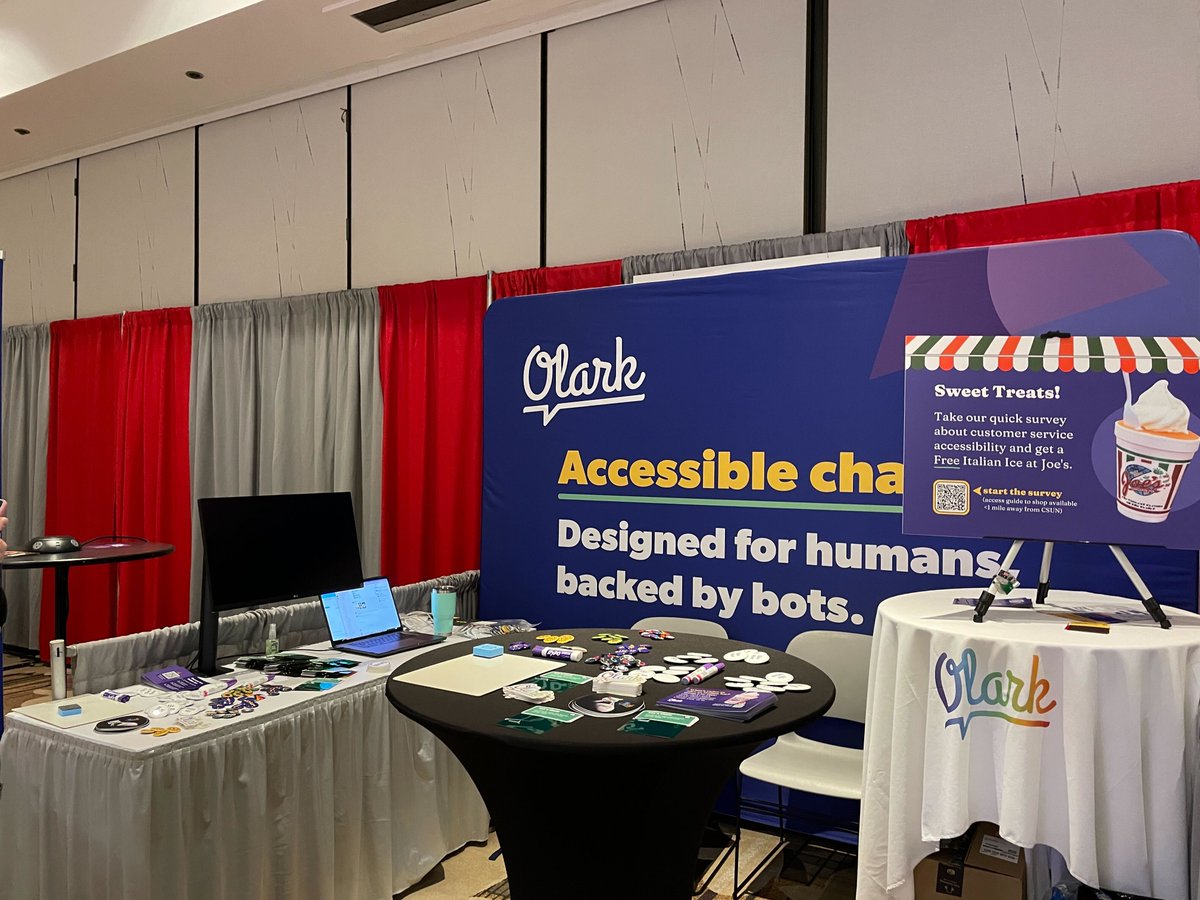 We have identity pins, buttons and color communication badges in honor of neurodivergence celebration week! #booth1008 at #CSUNATC23 

Let's make #chat more #accessible in person for people who have disabilities or mental health challenges related to socializing in person.