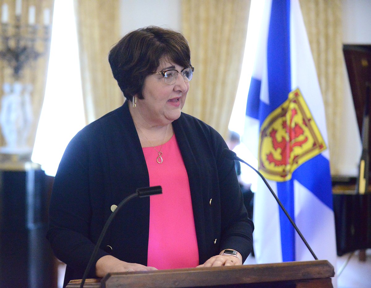 Joyce d'Entremont was presented with the Lieutenant Governor’s Award for Excellence in Public Administration in recognition of contributions to long-term care, disability support &amp; acute care sectors. The LtGov thanks <a href="/davispierltd/">Davis Pier Consulting</a> and <a href="/IPACNovaScotia/">IPAC Nova Scotia</a> for supporting the program.