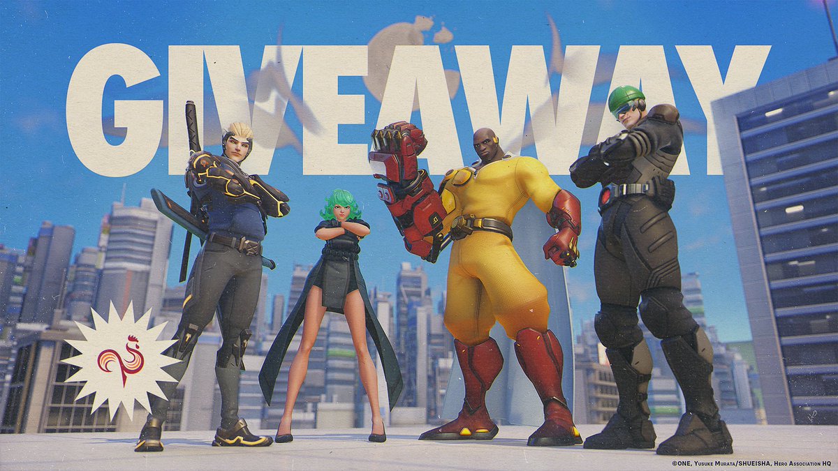 VegasEternal's tweet image. 🥊 #OVERWATCH2 x #ONEPUNCHMAN GIVEAWAY 🥊

we’re giving away the mega bundle to 2 lucky winners!

👥 follow @vegaseternal
🔁 retweet &amp;amp; like this post
🗓️ giveaway ends in 48hrs