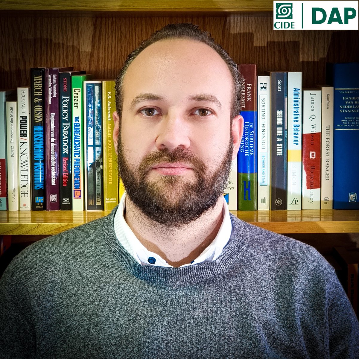 CIDE_DAP's tweet photo. #PerfilesDAP| El Dr. Rik Peeters (@RikPeeters2) es profesor investigador y coordinador académico del @DPP_CIDE.
Imparte los cursos de Burocracias a nivel de calle y el Seminario de Investigación II en la @CIDEMAPP y el @CIDE_MGP. https://t.co/yG7ZpLcZHU