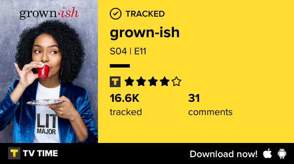 gianlumercio's tweet photo. Guardato episodio S04 | E11 di grown-ish
#grownish
Guardando serie tv: 166 months 11 days 20 hours  https://t.co/4bXnzNX0E1 #tvtime https://t.co/w4BdxTHPv7