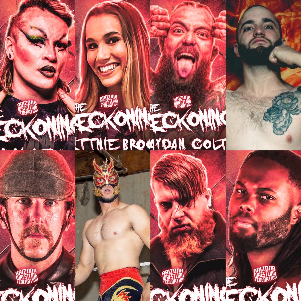 prowrestlingaz's tweet photo. 1 week from Saturday… tickets still available! #awfreckoning | TICKETS: https://t.co/aCf0NbDFKE

#prowrestling #arizona #awf #luchalibre #sports #thingstodo #POTD #gilbert #beer #fun https://t.co/SNshiAPMIi