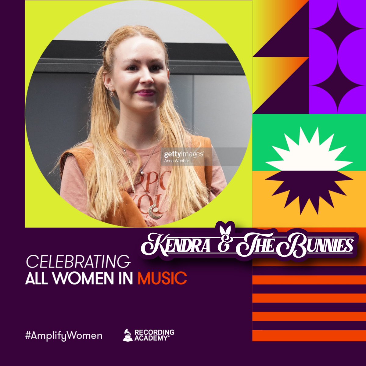 This #WomensHistoryMonth, I join the @RecordingAcad in uplifting and celebrating my fellow women in music. Our experiences and perspectives matter, and they inspire me to continue fighting for positive change. I’m proud to #AmplifyWomen and use my voice to shape an industry that
