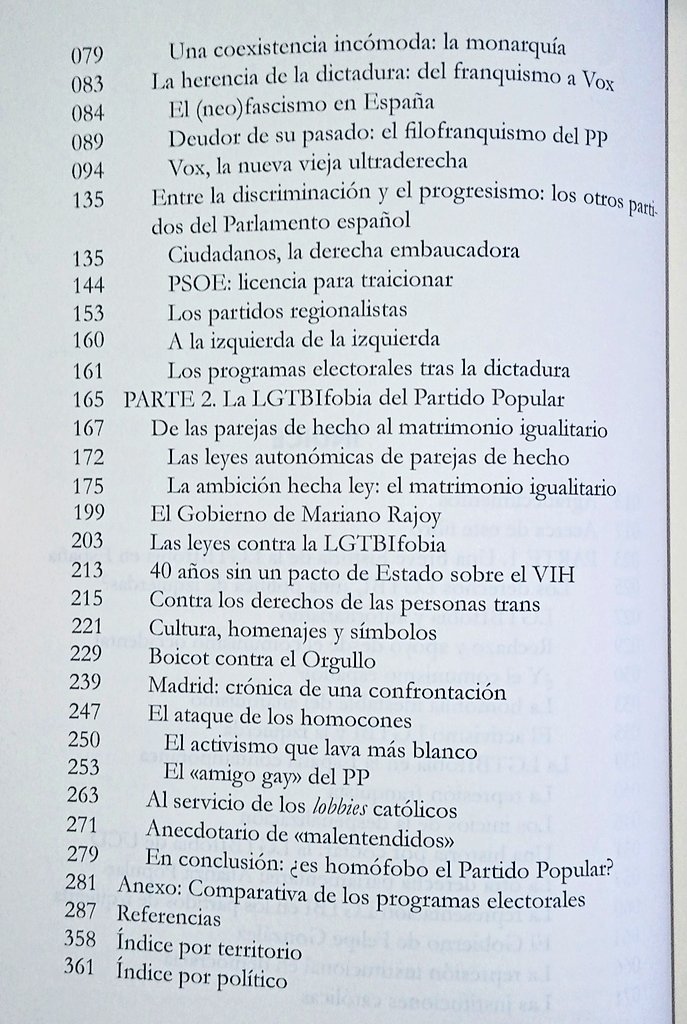 🏳️‍🌈 Aunque el subtítulo es bastante ilustrativo, no está de más aclarar que en «Por rojos y maricоnes» encontraréis un completo repaso de la LGTBIfobia en España, desde la Iglesia y la policía hasta los distintos partidos políticos.

🔗 Más información en editorialegales.com/libros/por-roj…