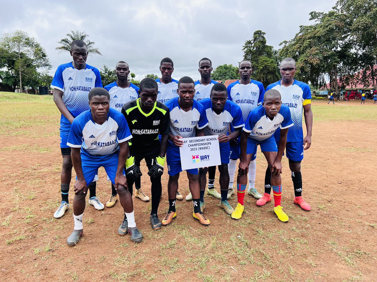 WeAreYouthsUg's tweet photo. Several football teams participated in the just concluded WASSC Competitions. Schools like
✍🏿St. Charles Kasasa
✍🏿Wagwa High School
✍🏿Isaac Newton S.S
✍🏿St.Stephens Bbajja
✍🏿Bright High School
✍🏿Victoria College Lukaya
#WASSC #Tokabasanya https://t.co/Xm7K2fza26