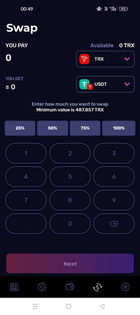 cryptostarter11's tweet photo. @klever_io The best thing i love the most in #KLV Wallet is that you don't need to go to any dapp insert website link you Can swap the currency directly it saves much time of user + it is also easy to use for beginners 
@Theunluckyguyy @born_2u_rule @winner_No_1 https://t.co/14wnG8J8dh