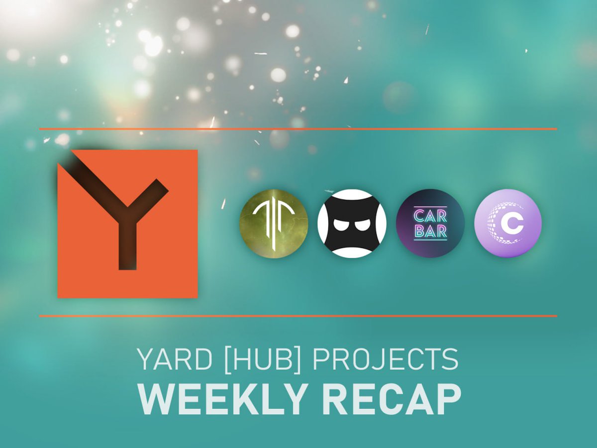 💎 YARD [HUB] Weekly Update: Mar 6 - 12

Here are the latest updates on our portfolio projects from last week @Petobots <a href="/DeepMineWorld/">DeepMine</a> <a href="/CryptoAlmaSpace/">CryptoAlma - web3 educational platform 🌐</a> <a href="/CarBarNFT/">CAR BAR</a>
 
👇👇👇

linkedin.com/feed/update/ur…